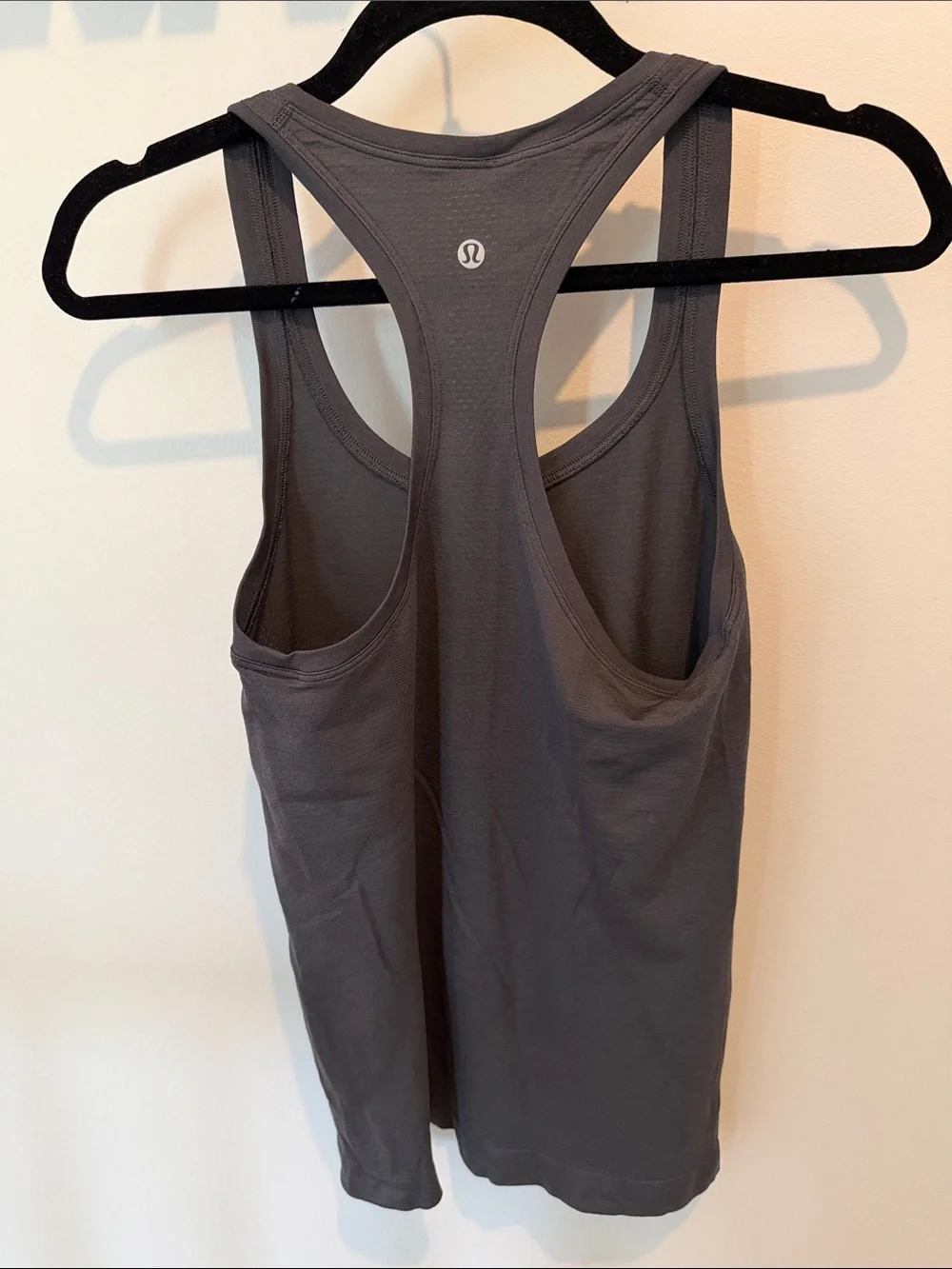 lululemon athletica Charcoal Racerback Tank with ASU Logo